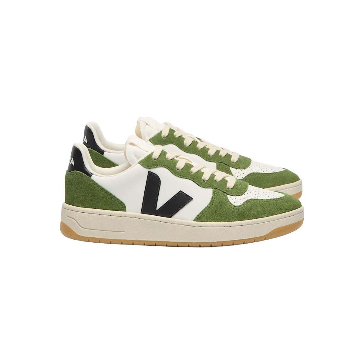 Veja V-10 Prime White Black Militar Men white black militar 42 VI0221741B420