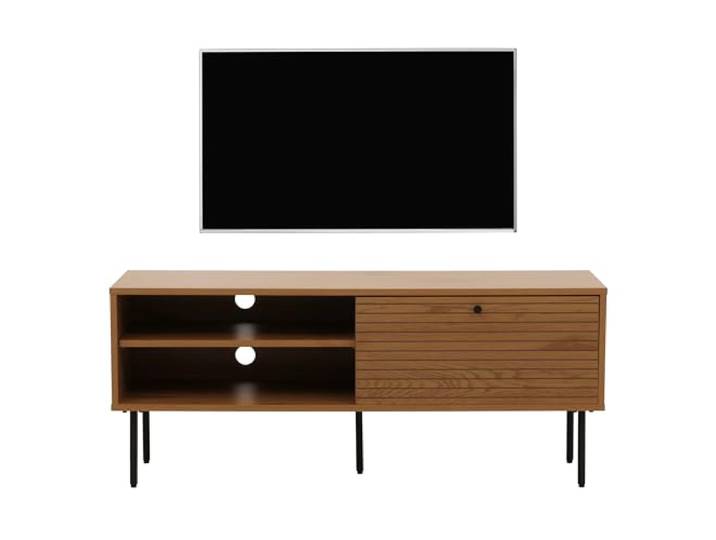 Mendler TV-Rack HWC-N78 50x120x40cm Metall - Natur