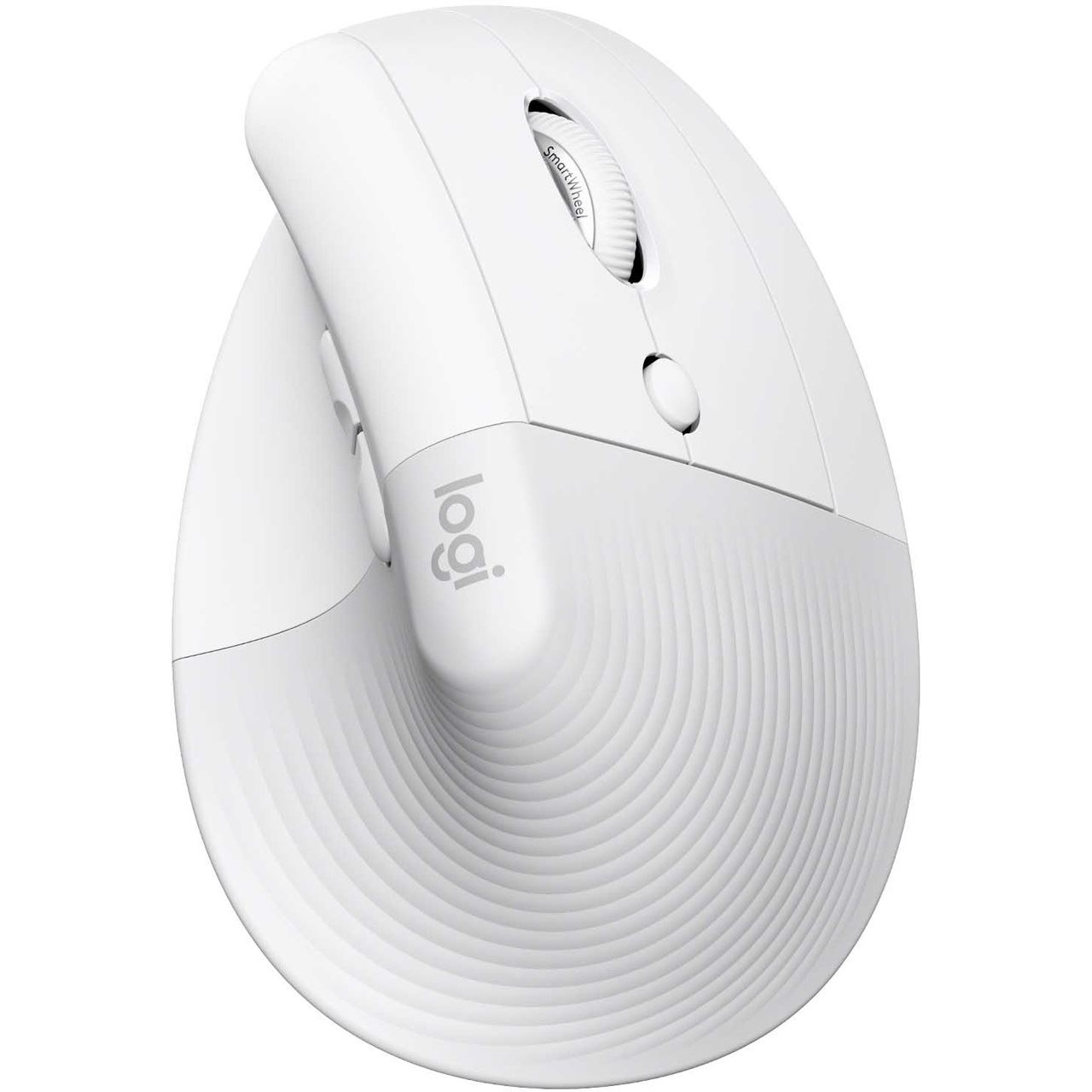 Logitech Lift for Mac Vertical USB und Bluetooth weiß/grau (kabellos)