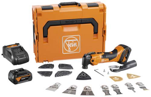 Fein Multimaster AMM 500 Plus Top 71293861000 Akku-Multifunktionswerkzeug inkl. Akku, inkl. 2. Akku, inkl. Ladegerät, mit Zubehör