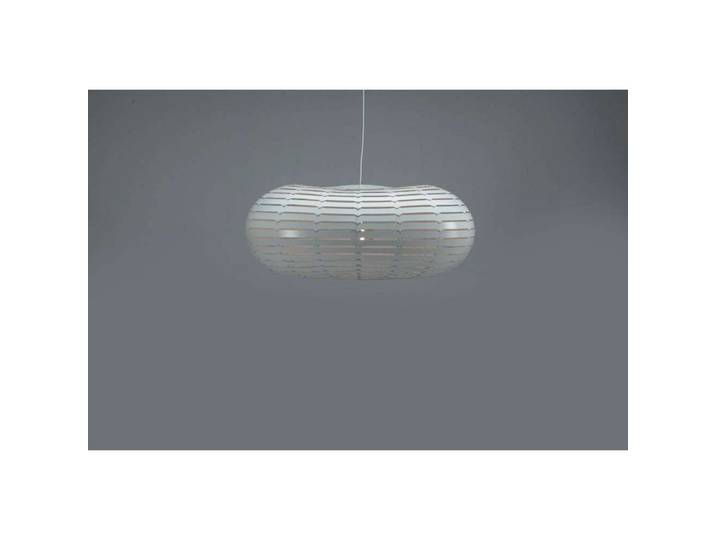 Cloud Pendelleuchte Small White/White - David Trubridge - Wohnzimmer - Bambus