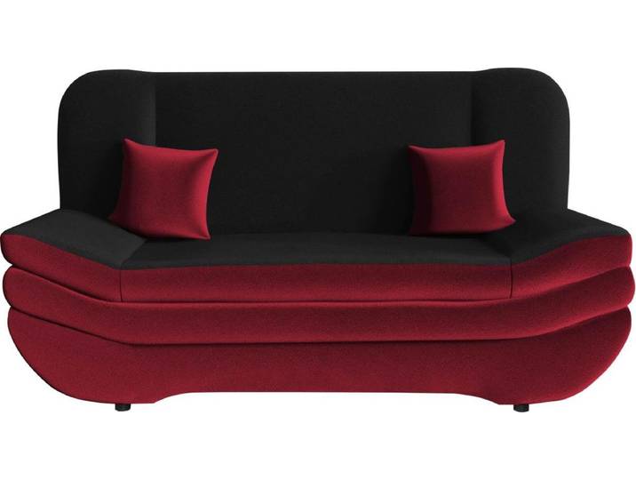 MIRJAN24 Schlafsofa Weronika, Polstersofa mit Bettkasten, Stilvoll Couch (Farbe: Kronos 02 + Kronos 07 + Kronos 02)