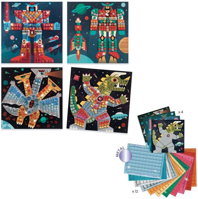 Coffrets Mosaïques Space battle - Djeco