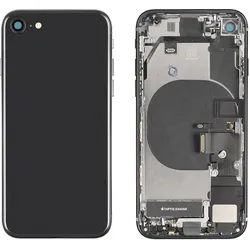 iPhone SE (2020) Gehäuse mit Backcover Schwarz