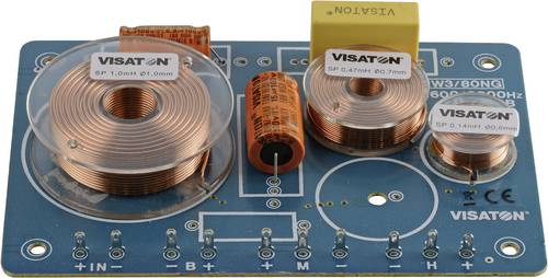 Visaton HW 3/80 NG - 8 Ohm 3-Wege Frequenzweiche 8Ω