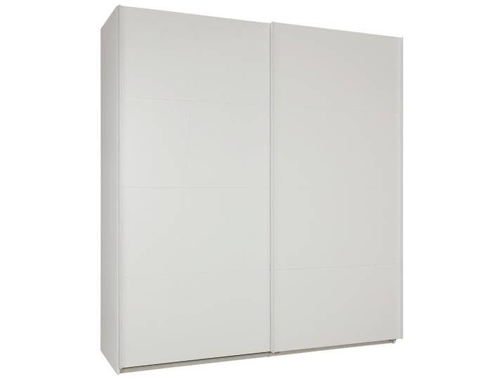 Schwebetürenschrank Lago in Weiß ca. 203x222x60cm