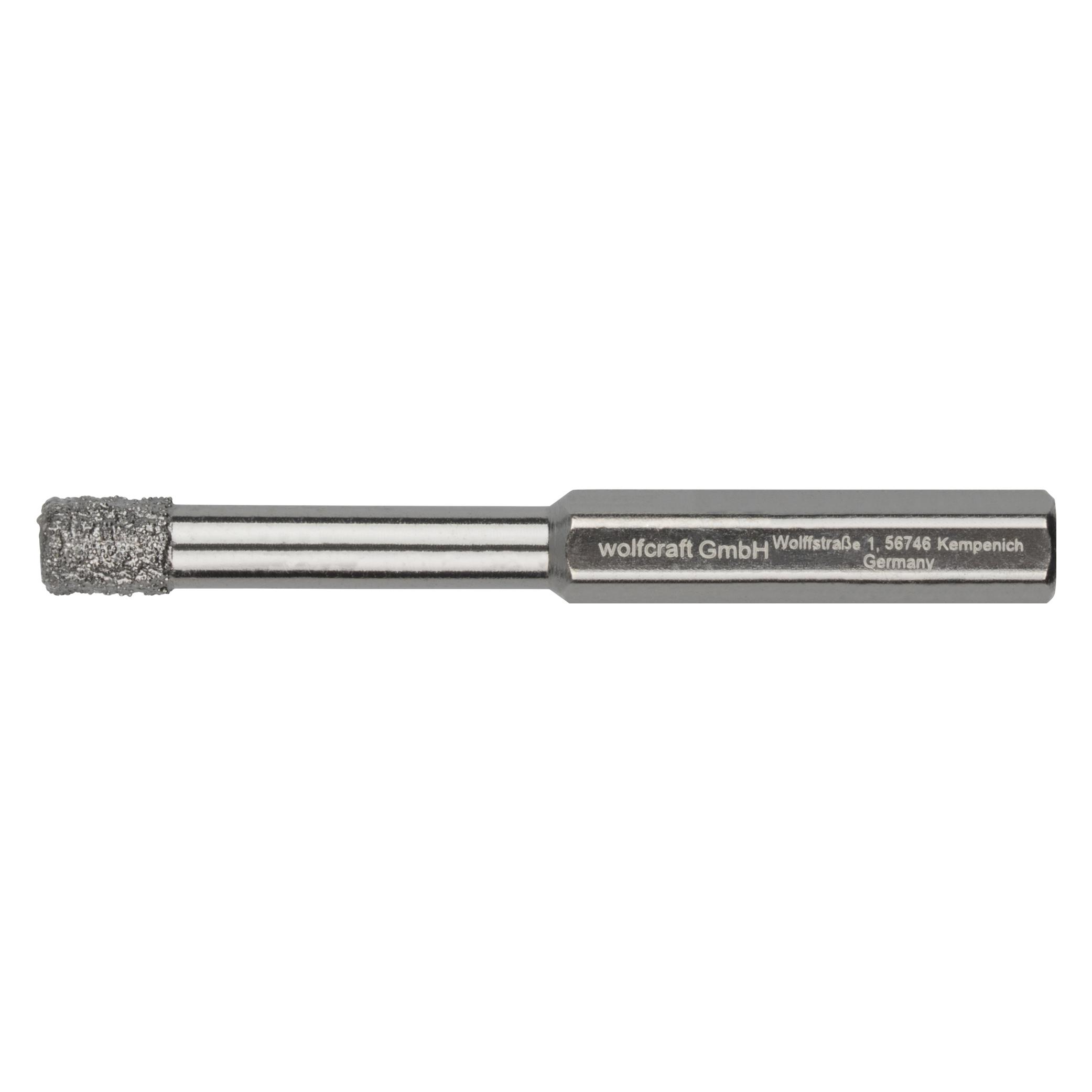 wolfcraft 1 Diamant-Bohrer S=6-kt. ø8mm (8 mm) (5992000)