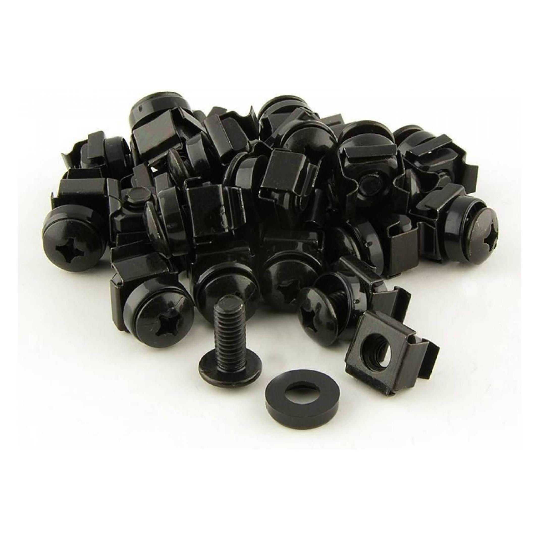 OEM of Black M6 Cage Nuts Screws 19" M6-C50B (M6-C50B)