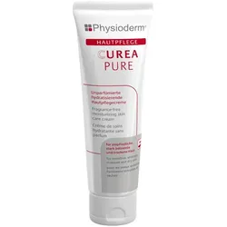 Physioderm Curea Pure unparfümiert 100 ml Tube mit natürlich feuchtigkeitsbindenden Urea, Tuben