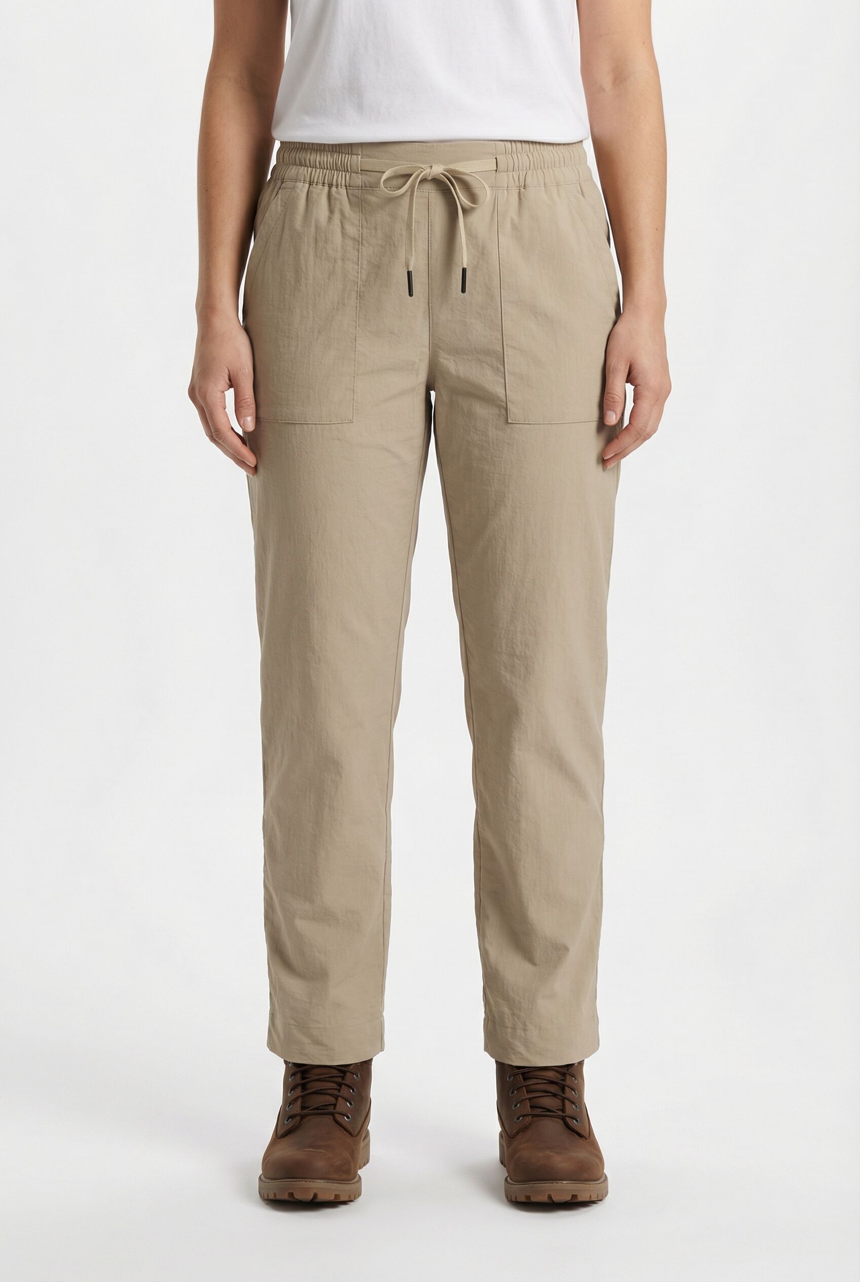 7/8-Hose SCHÖFFEL "Pants Rangun L", Damen, Gr. 36, N-Gr, beige (brandon beige), Obermaterial: 95% Nylon, 5% Elasthan, Hosen 7/8-Hose, kurze Hose für Trekking und Outdoor-Aktivitäten, sportlicher Stil brandon beige 36, N-Gr