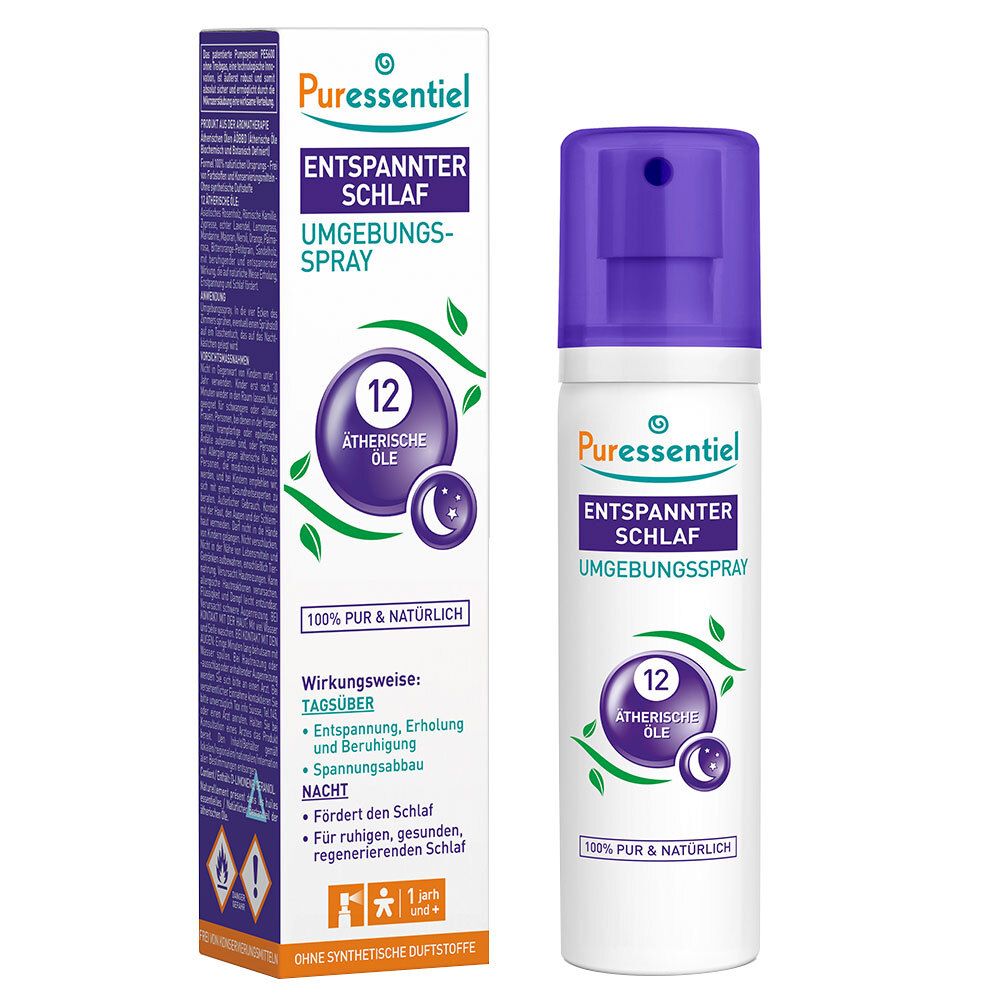 Puressentiel entspannter Schlaf Umgebungsspray 75 ml Spray