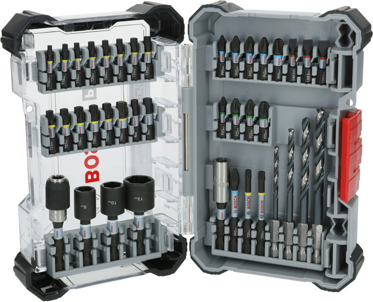 Bosch PRO Impact Schrauberbits und Metallbohrer Mixed Set, 40-tlg. 2608521U86