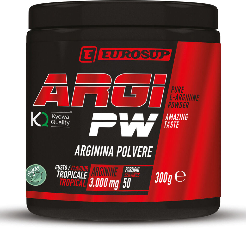 eurosup argi pw - arginina polvere 300 gr tropicale