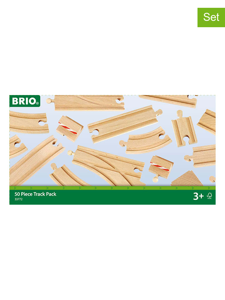 Brio 50tlg. Schienenset - ab 3 Jahren - onesize