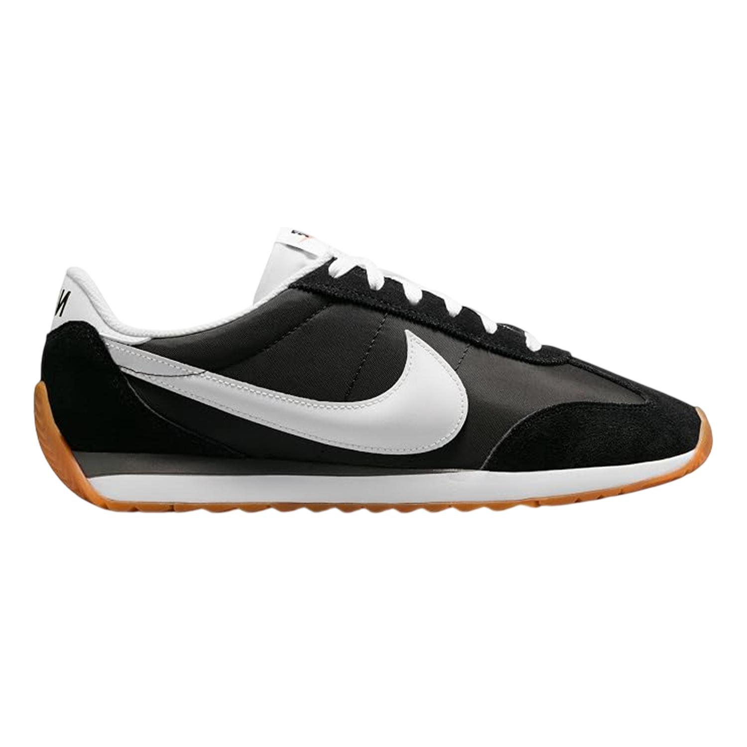 Nike - Retro Sneaker für Herren, Leder (Schwarz/Weiß)