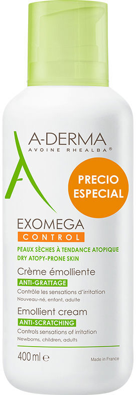 A-Derma Exomega Control crème émolliente 400 ml
