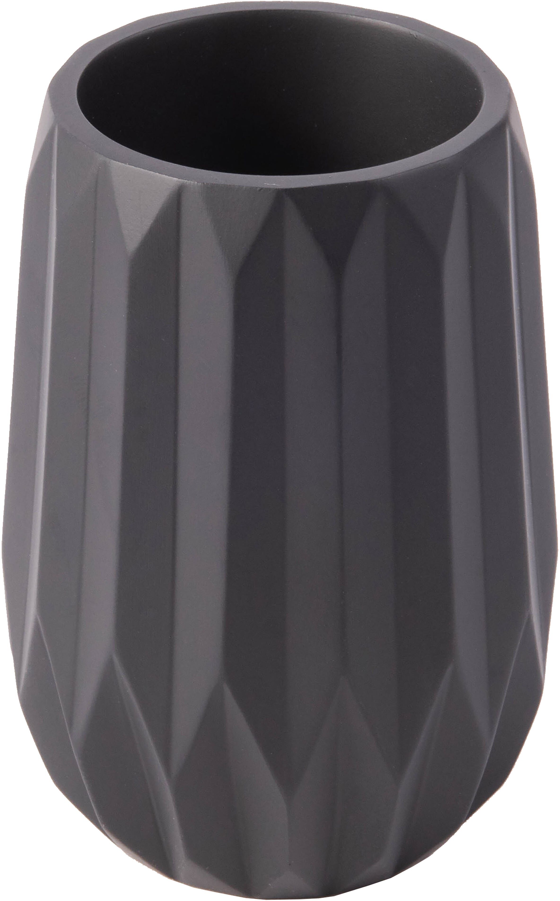 Tecnomat PORTA SPAZZOLINO SERIE TREASURE IN POLIRESINA  COLORE NERO