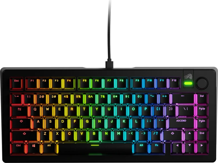 GLORIOUS GMMK 3 75% Prebuilt Wired Black - US