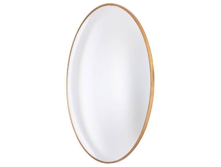 Miroir Hope Ø 60cm Noir Verre miroir / MDF 5 x 60 x 60cm