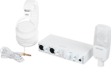 Arturia MiniFuse Recording Pack White Weiß