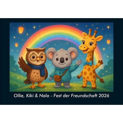Ollie, Kiki & Nala - Fest der Freundschaft 2026 Fotokalender DIN A5
