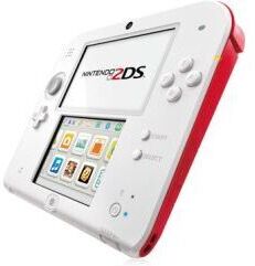 Nintendo 2DS   Weiß/Rot - Refurbished