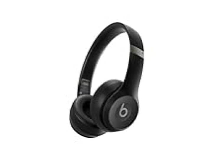 Beats Solo 4 – Casque Supra-auriculaire sans Fil Bluetooth, Apple et Android Compatible, 50 Heures d’autonomie – Noir Mat