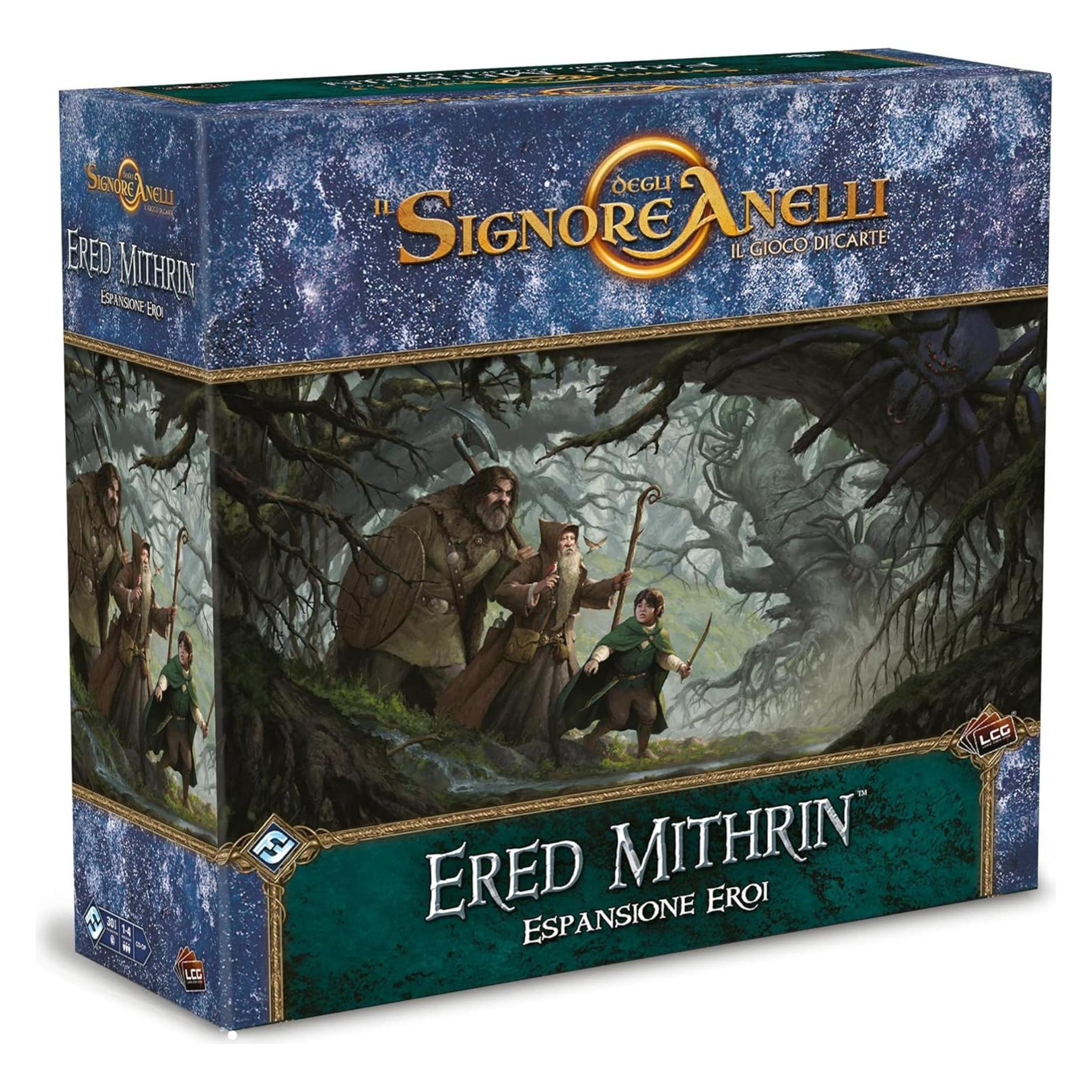 Asmodée Der Herr der Ringe LCG - Helden Erweiterung: Ered Mithrin (Booster Pack) (46302651)
