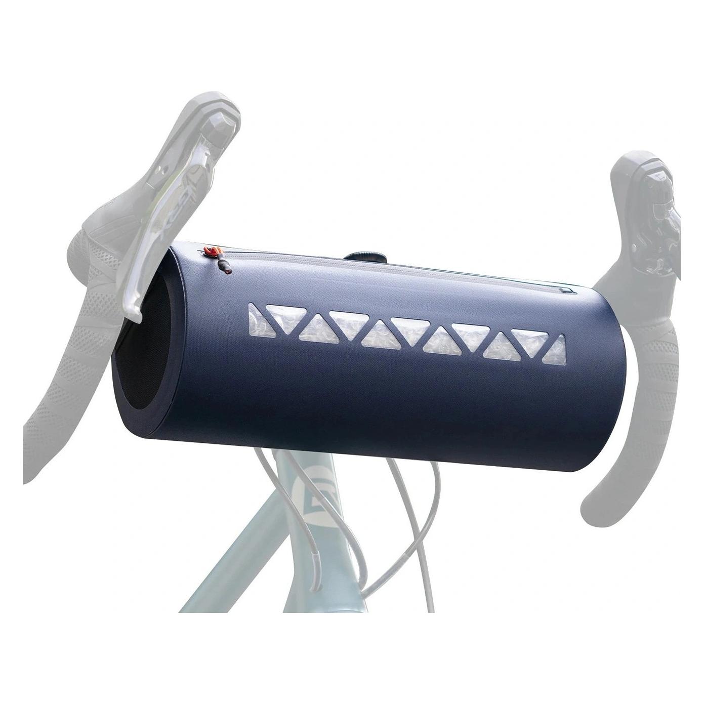 Rockbros Torba rowerowa AS-144 ROAD TO SKY na kierownicę wodoodporna 4 l - niebieska (4 l, Lenkertasche) (5907769392092)