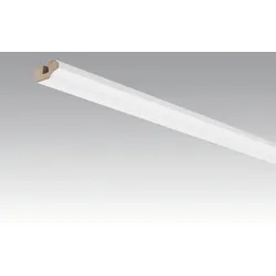 MEISTER Deckenabschlussleiste 19/38 mm  Uni weiß glänzend DF 324 - 2380 mm