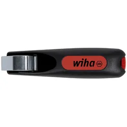 Wiha Abmantelungswerkzeug mit selbstdrehender Schleppklinge für Rundkabel 4 - 28 mm - Blisterverpackung - 44240