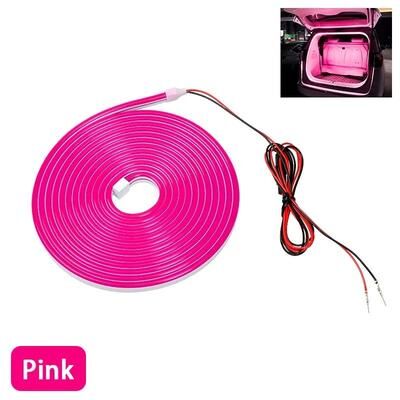 Inspired Living Car Trunk LED Ambient Light With Automatic Door Sensor pink 2m