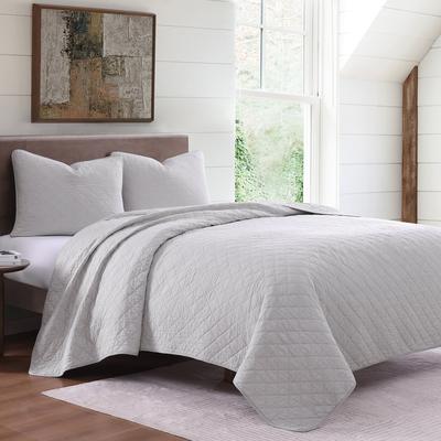 Indigo Hill by HiEnd Accents Cotton Comfort Shabby Chic Bedding Lightweight 3 Piece Quilt Set