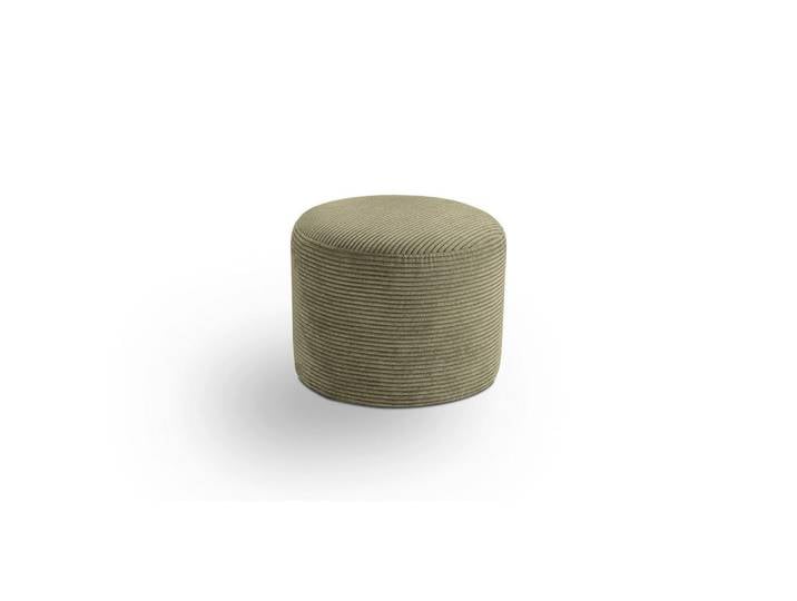 Mid.you Hocker Kolo, Khaki, Kunststoff, zylindrisch, 51x41x51 cm, Made in EU, FSC Mix, Wohnzimmer, Hocker, Sitzhocker