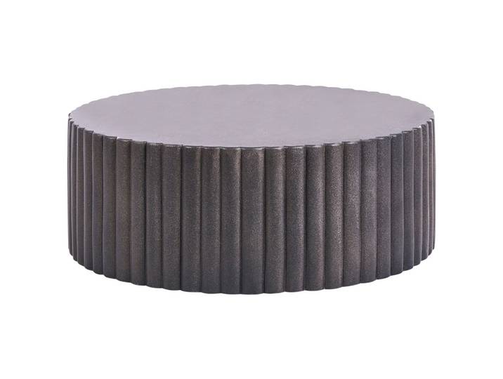 COUCHTISCH 117/117 cm Schwarz Pozza