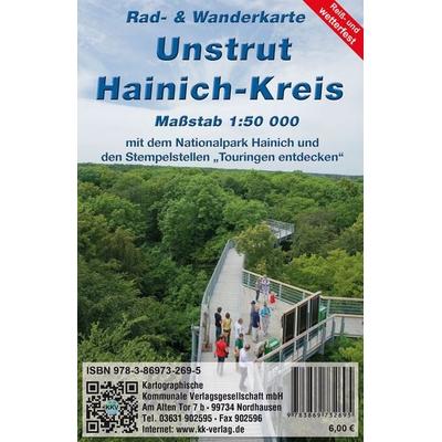 Unstrut-Hainich-Kreis, Karte von , Kkv, 978-3-86973-269-5