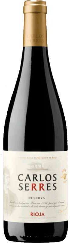 Vino Carlos Serres Reserva 2018 - Elegante Reserva de España 13,50% 75cl