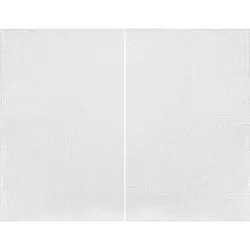 Plastik-Stramin im 2er-Pack, je 34 x 27 cm