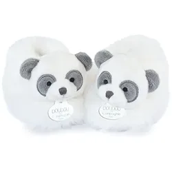 DOUDOU - Unicef Füsslinge mit Rassel Panda, 0-6M