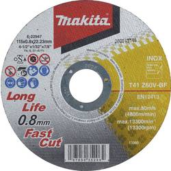 Makita E-22947-12 Trennscheiben-Set 115 mm 12 St. rostfreier Stahl