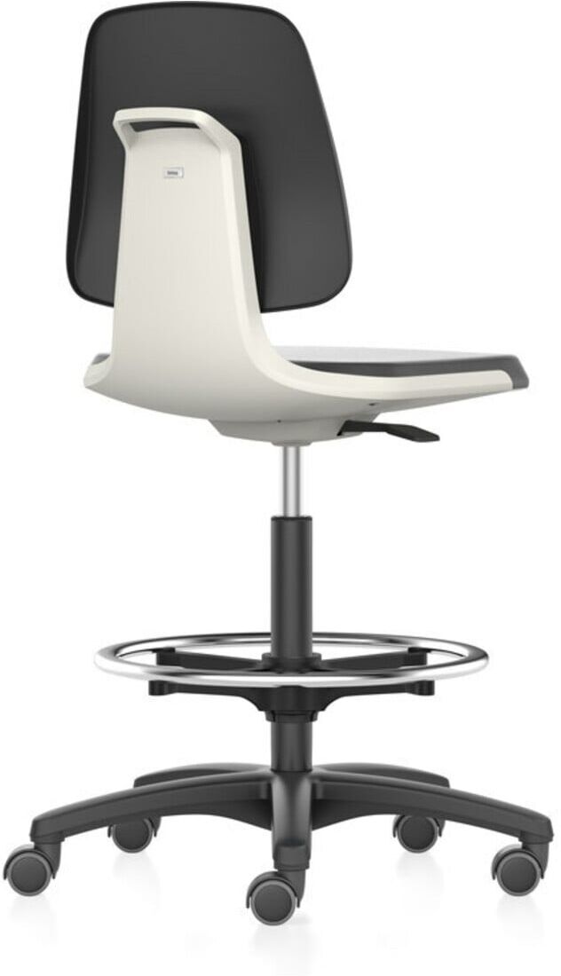 bimos Arbeitsstuhl Labsit 4, PU weiß Sitzhöhe 560-810 mm (9125-2000-3403)