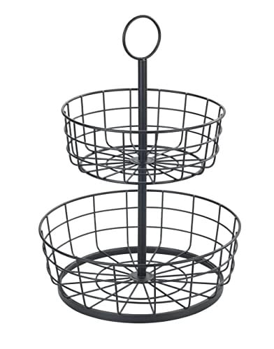 Wenko Multi-mand etagère met handvat, zwart en multicolor, B/D/H: 28 x 39 x 28 cm