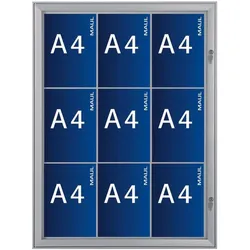 Maul, Prospektständer, Schaukasten MAULexcite 9 x A4 (A4)