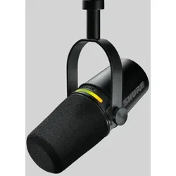 Shure MV7+-K - Dynamisches Podcast-Mikrofon, schwarz