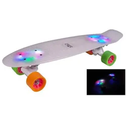 Hudora Skateboard Retro Rainglow