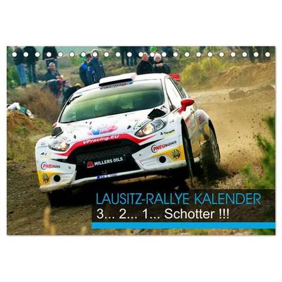 Lausitz-Rallye Kalender (Tischkalender 2026 DIN A5 quer), CALVENDO Monatskalender