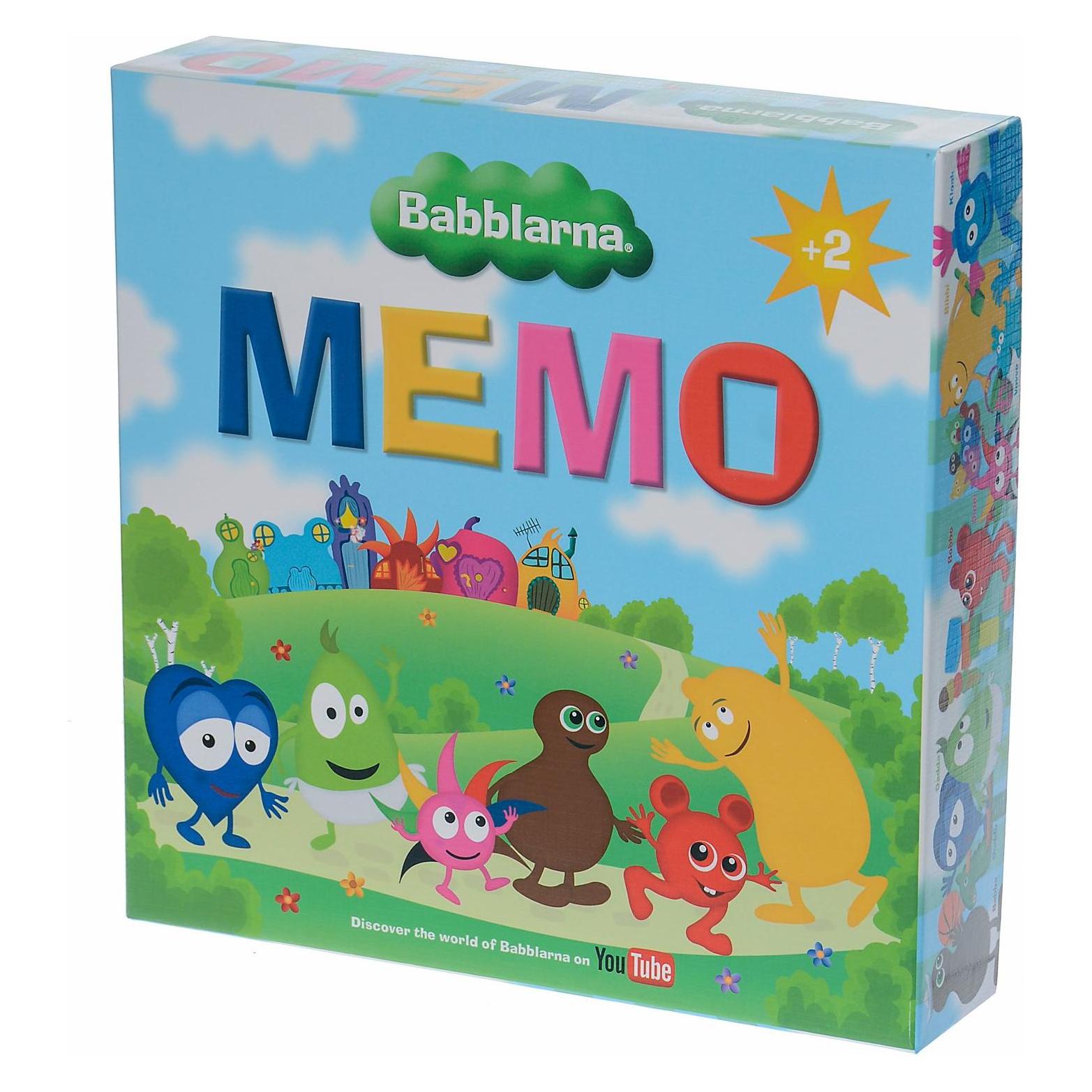 Teddykompaniet Babblarna- Memo (2 Spieler) (12345)