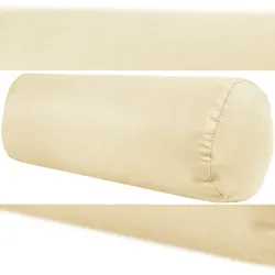Bestlivings Nackenrolle Ellen 15x40 cm Beige