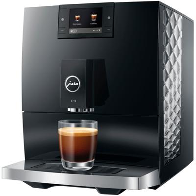 JURA Kaffeevollautomat "15753 C9 Piano Black (EA)", schwarz (piano schwarz), B:26cm H:32,5cm T:43,7cm, Kaffeevollautomaten, 17 Spezialitäten, WiFi, Hot&Light Brew, Feinschaum, Kaffeevollautomat