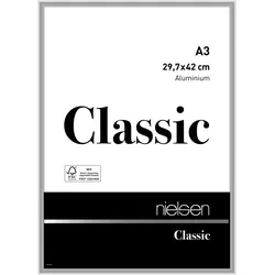 Nielsen Aluminium-Bilderrahmen Classic  Silber / 29,7 x 42,0 (A3)
